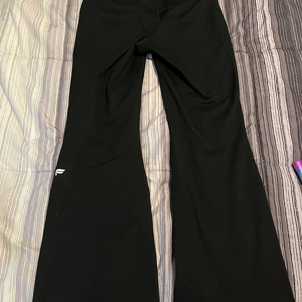 Fabletics Black Boost Powerhold Flare Leggings - image 2